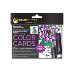 Καρτουλες για χρωματισμο Chameleon Nature - 16 τεμ