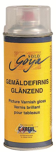 Βερνικι φινιρισματος σε σπρει Solo Goya 400 ml - γυαλιστερο