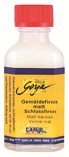 βερνικι φινιρισματος Solo Goya mat 50 ml