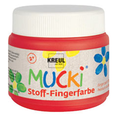 Δακτυλομπογιες για υφασμα 150 ml MUCKI - διαλεξτε αποχρωση