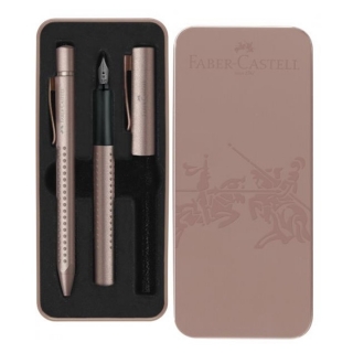 Σετ στυλό για δώρο Faber -Castell - χαλκό