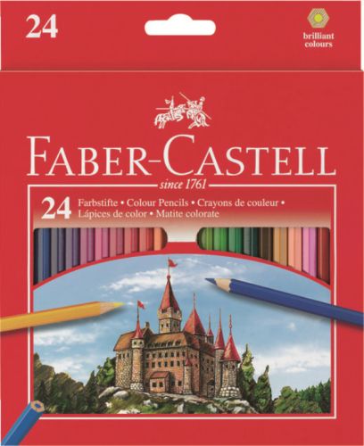 Ξυλομπογιες Castell Σετ - 24 χρώματα