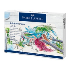 Ξυλομπογιές ακουαρέλας Goldfaber aqua Faber-Castell gift set