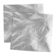 Μέταλλα τεμάχια αλουμινίου απομίμησης 14x14 εκ/ 100 τεμ