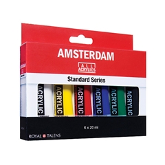 Σετ ακρυλικών χρωμάτων AMSTERDAM STANDARD SERIES - 6x20ml