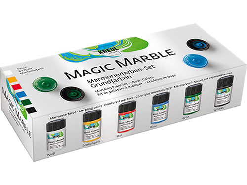 Σετ χρώματων Hobby Line - Magic Marble