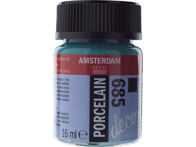 Χρωμα πορσελανης Amsterdam Porcelain Deco 16 ml - διαλεξτε χρωμα